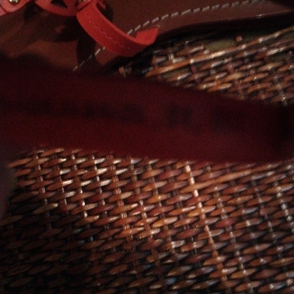 EUC! TORY BURCH RED MINI MILLER THONG SANDALS SZ- 9M - Picture 5 of 5